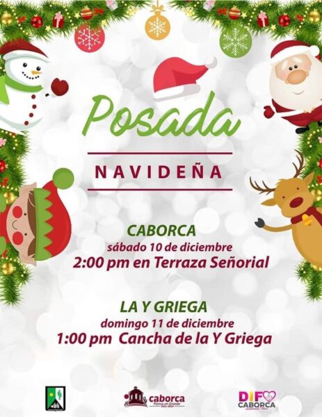 DIF Caborca invita a sus posadas navideñas este sábado y domingo H