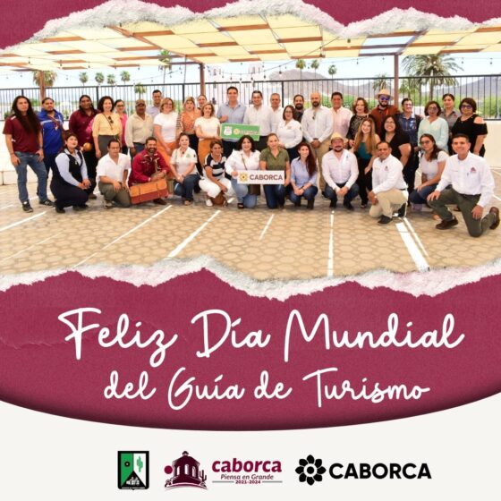 Felicita el alcalde Abraham “El Cubano” Mier a los guías de turismo en su día