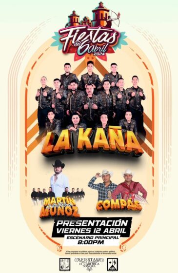 Programa cultural y gran baile con “La Kaña” esta noche en Pueblo Viejo