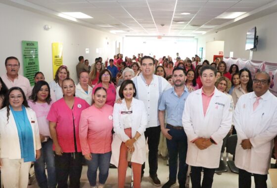 Con testimonios y pláticas informativas conmemoran el Día Internacional de la Lucha Contra el Cáncer de Mama en Caborca