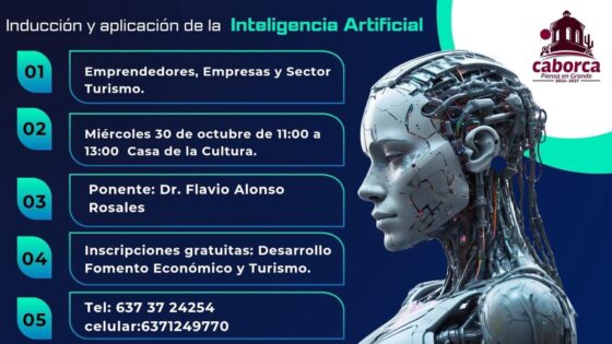 Participa en el taller de “Introducción y Aplicación de la Inteligencia Artificial”