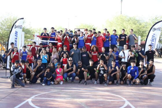 El box también fue parte de las Fiestas del 6 de Abril