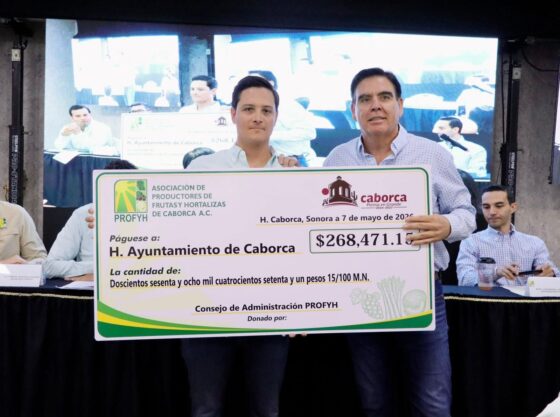 Ratifican Consejo de Administración de la Asociación de Productores de Frutas y Hortalizas de Caborca