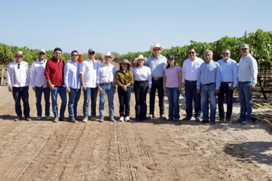 Histórica visita de la Secretaria de Agricultura Federal a Caborca