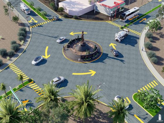Coordinan esfuerzos para iniciar con la construcción del Monumento a la Mujer Minera en Caborca
