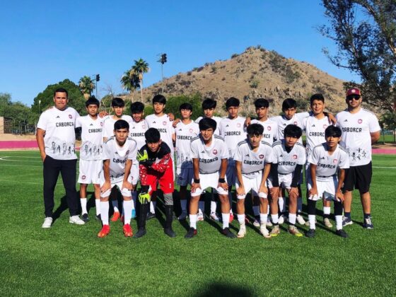 Caborca se corona Campeón Estatal de futbol con la selección Sub-14.