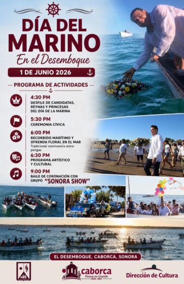 Invitan a conmemorar el Día del Marino 2026 en “El Desemboque”