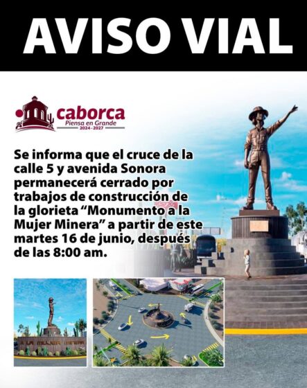 ¡AVISO VIAL!