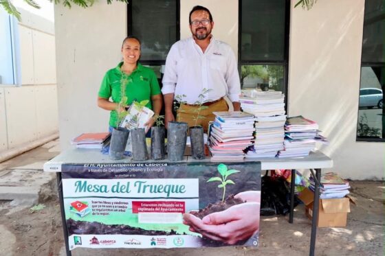 Inicia con éxito la Mesa del Trueque.