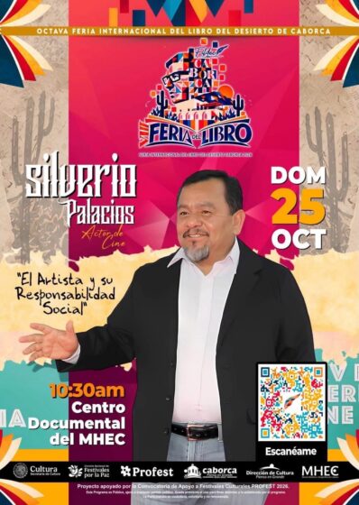 Hoy cerramos la FILDEC 2026 con una jornada de literatura, cultura, danza y música para disfrutar en familia, con la participación de Silverio Palacios y las presentaciones de Metamorféame y Grupo Frida.